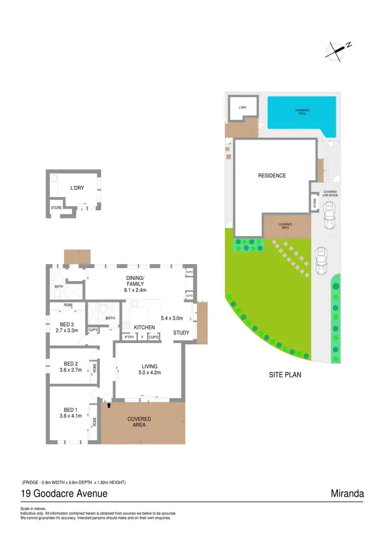 Floorplan of Homely house listing, 19 Goodacre Avenue, Miranda NSW 2228