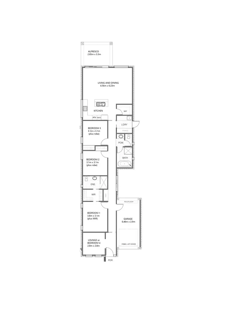 Floorplan of Homely house listing, 31 Ashleigh Avenue, Felixstow SA 5070