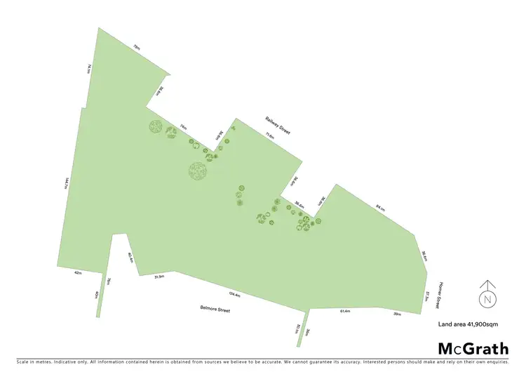 Floorplan of Homely land listing, 1 Railway Street, Gulgong NSW 2852