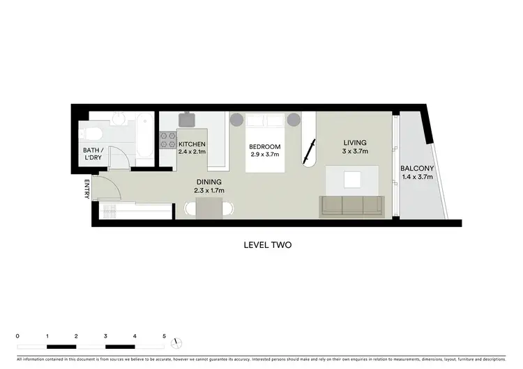 Floorplan of Homely apartment listing, 202/54A West Esplanade, Manly NSW 2095
