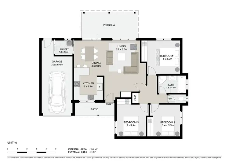 Floorplan of Homely unit listing, 10/159 Market Street, Mudgee NSW 2850