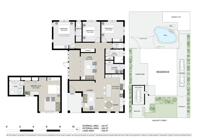 Floorplan of Homely house listing, 34 Wackett Street, Pallarenda QLD 4810