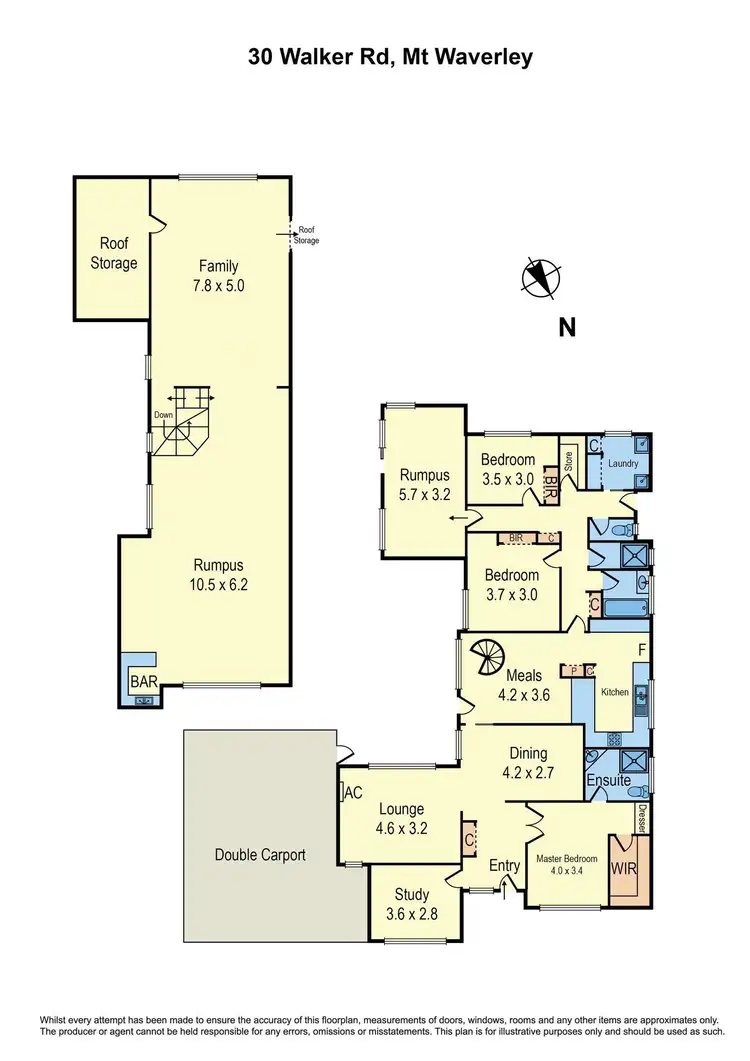 Floorplan of Homely house listing, 30 Walker Road, Mount Waverley VIC 3149