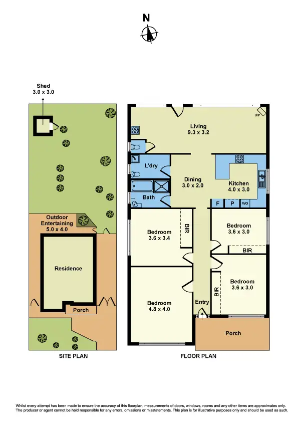 Floorplan of Homely house listing, 54 Henry Street, St Albans VIC 3021