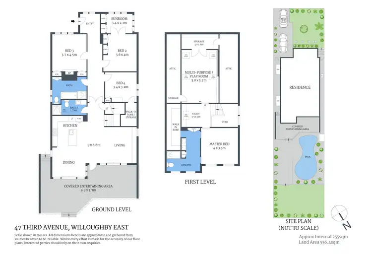 Floorplan of Homely house listing, 47 Third Avenue, Willoughby NSW 2068