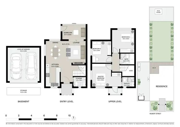 Floorplan of Homely townhouse listing, 5/86 Tintern Avenue, Telopea NSW 2117