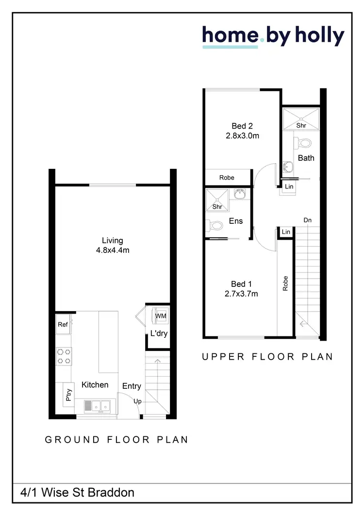 Floorplan of Homely townhouse listing, 4/1 Wise Street, Braddon ACT 2612