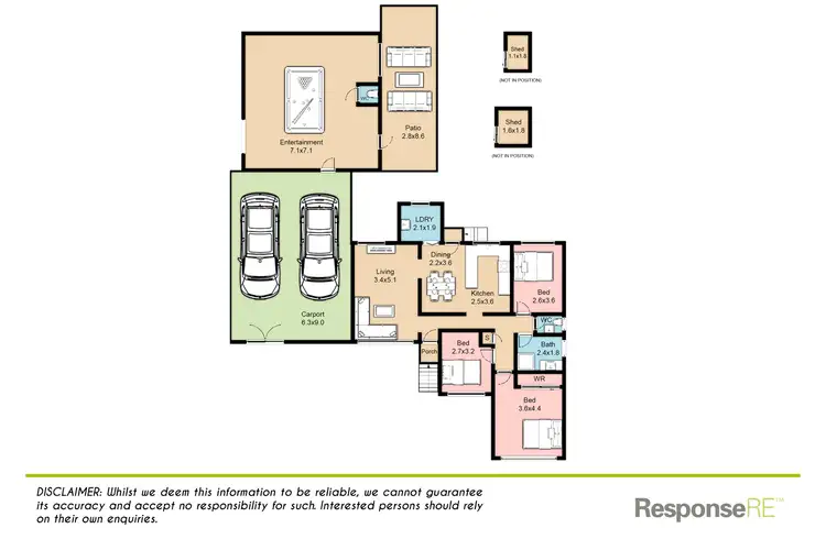 Floorplan of Homely house listing, 4 Chrisan Close, Werrington NSW 2747