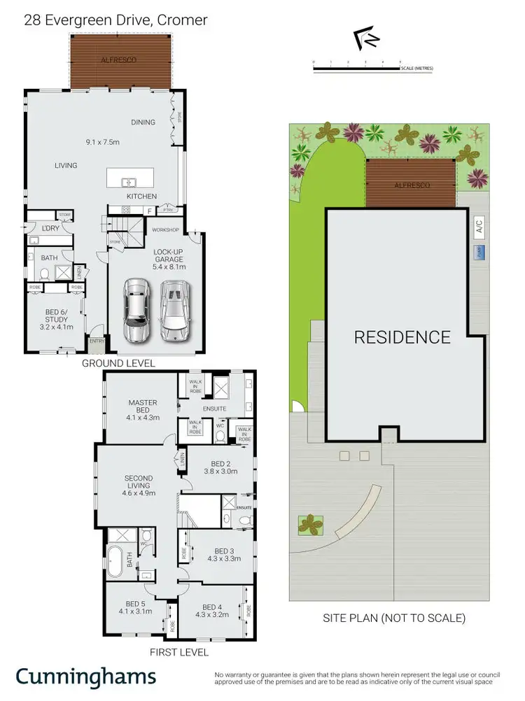Floorplan of Homely house listing, 28 Evergreen Drive, Cromer NSW 2099