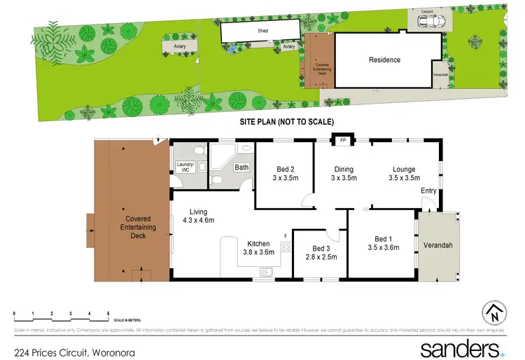 Floorplan of Homely house listing, 224 Prices Circuit, Woronora NSW 2232