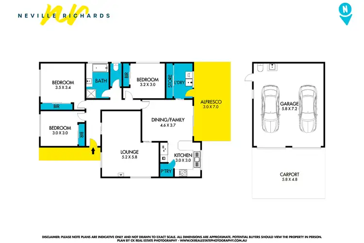 Floorplan of Homely house listing, 72 Lake View Crescent, St Leonards VIC 3223