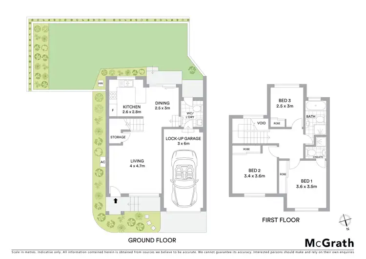 Floorplan of Homely townhouse listing, 11/15 Forbes Street, Hornsby NSW 2077