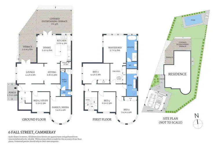 Floorplan of Homely house listing, 6 Fall Street, Cammeray NSW 2062