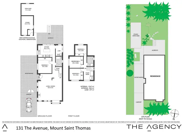 Floorplan of Homely house listing, 131 The Avenue, Mount Saint Thomas NSW 2500