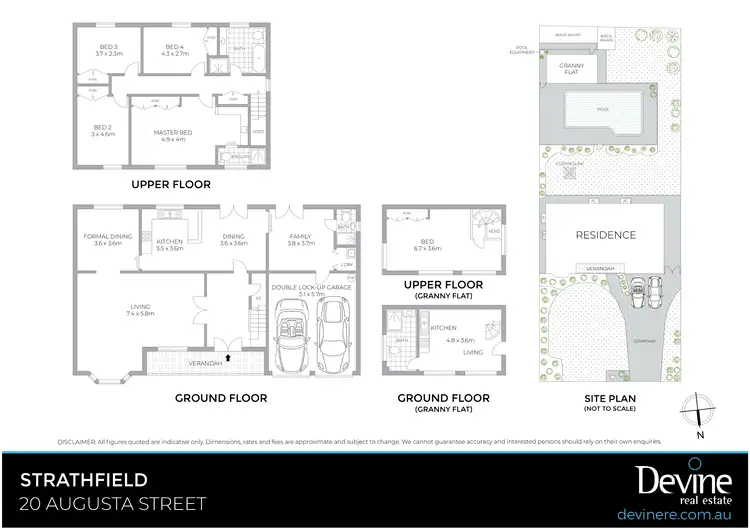 Floorplan of Homely house listing, 20 Augusta Street, Strathfield NSW 2135