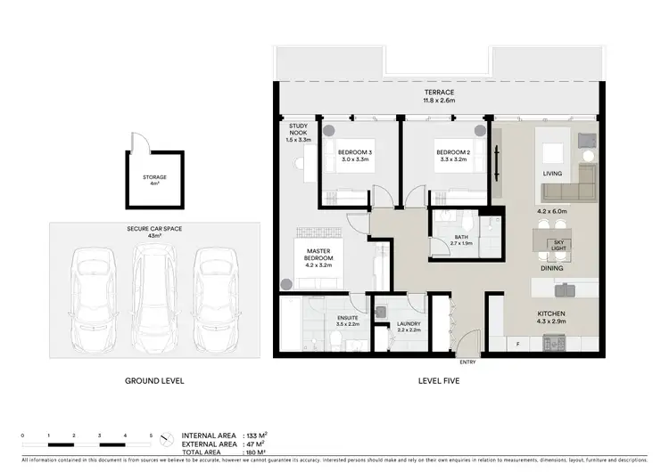 Floorplan of Homely apartment listing, 504/7 Church Street, Drummoyne NSW 2047