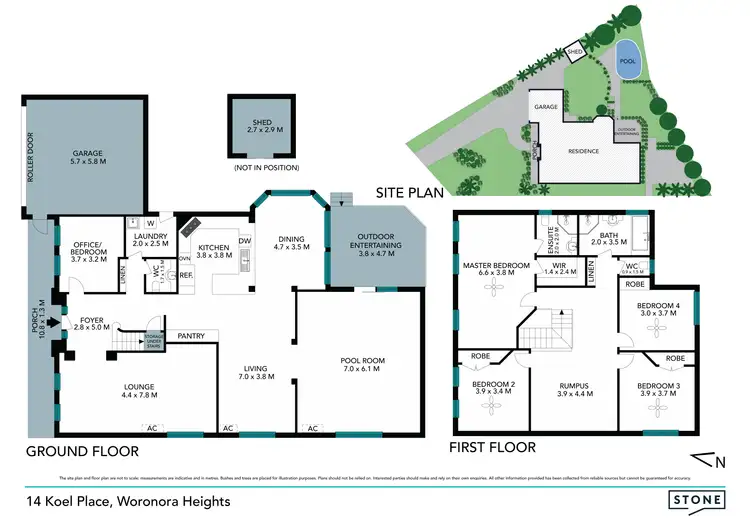 Floorplan of Homely house listing, 14 Koel Place, Woronora Heights NSW 2233