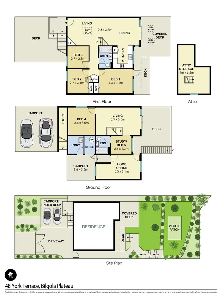 Floorplan of Homely house listing, 48 York Terrace, Bilgola Plateau NSW 2107