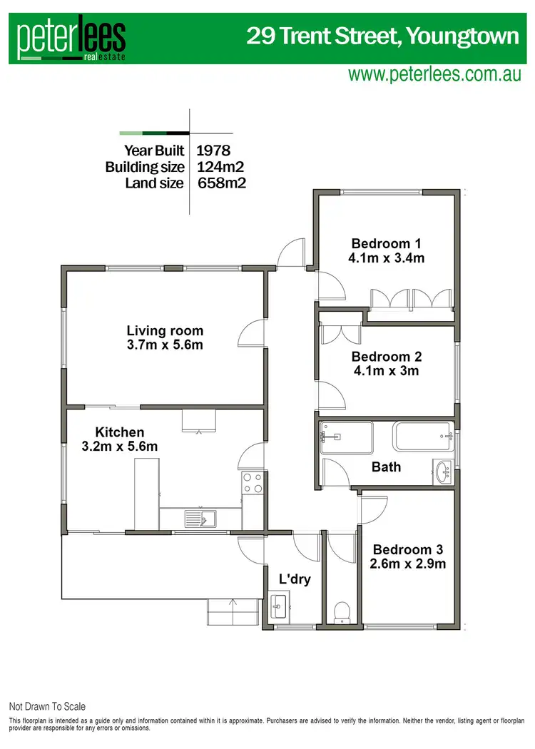 Floorplan of Homely house listing, 29 Trent Street, Youngtown TAS 7249
