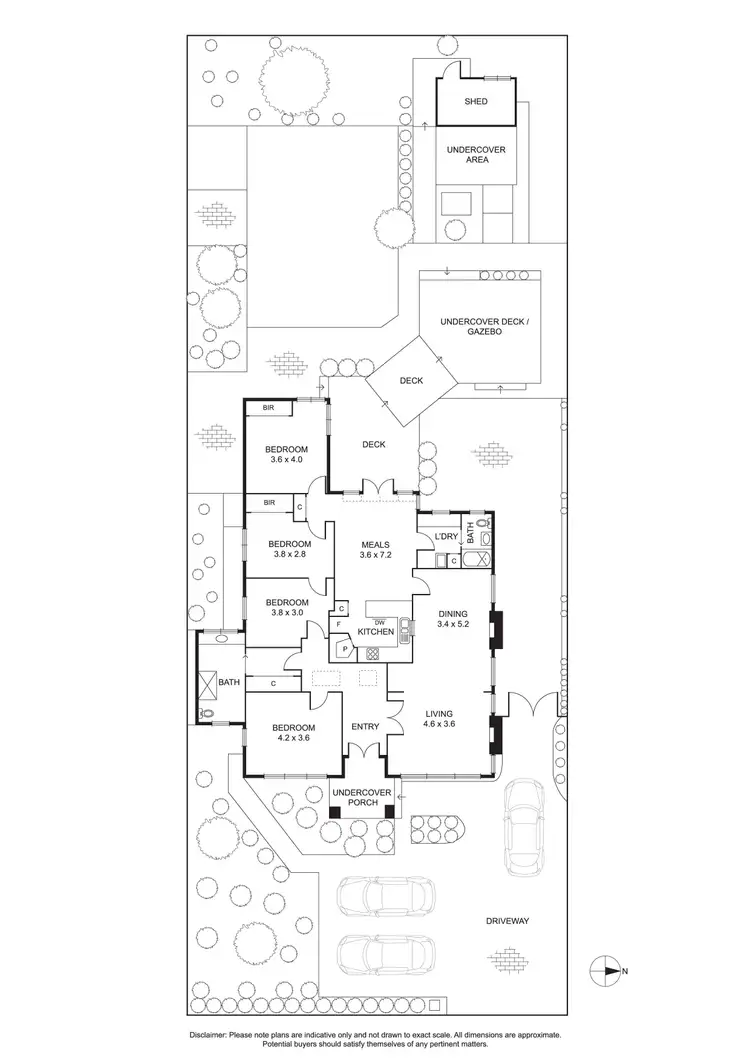 Floorplan of Homely house listing, 48 Queens Parade, Glen Iris VIC 3146