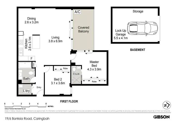 Floorplan of Homely apartment listing, 19/6-8 Banksia Road, Caringbah NSW 2229