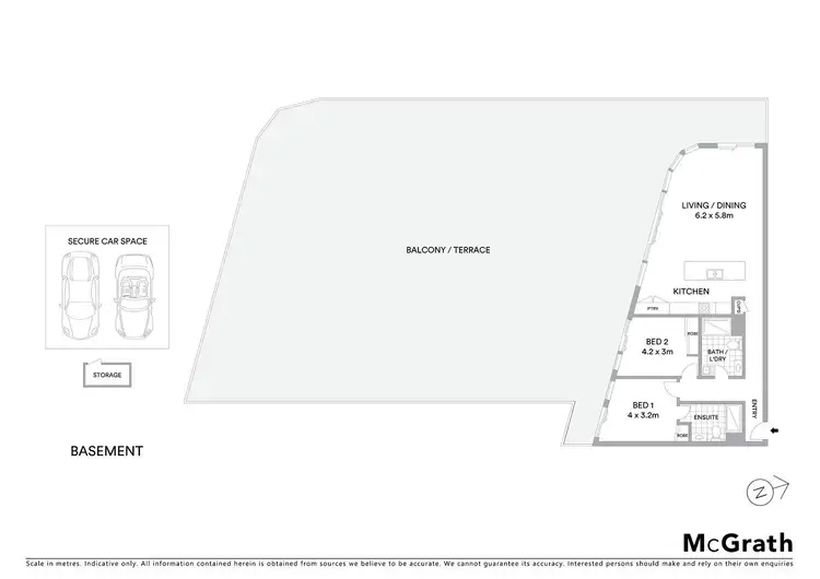 Floorplan of Homely apartment listing, 801/632 Doncaster Road, Doncaster VIC 3108