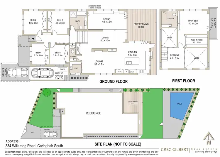 Floorplan of Homely house listing, 334 Willarong Road, Caringbah South NSW 2229