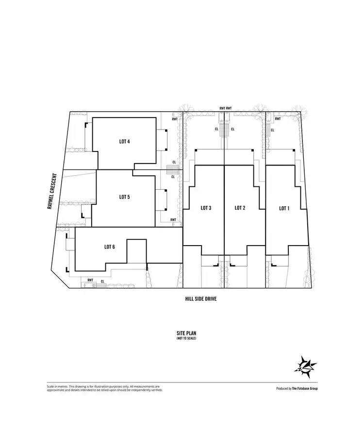 Floorplan of Homely townhouse listing, Lot704/2-4 Hillside Drive, Campbelltown SA 5074