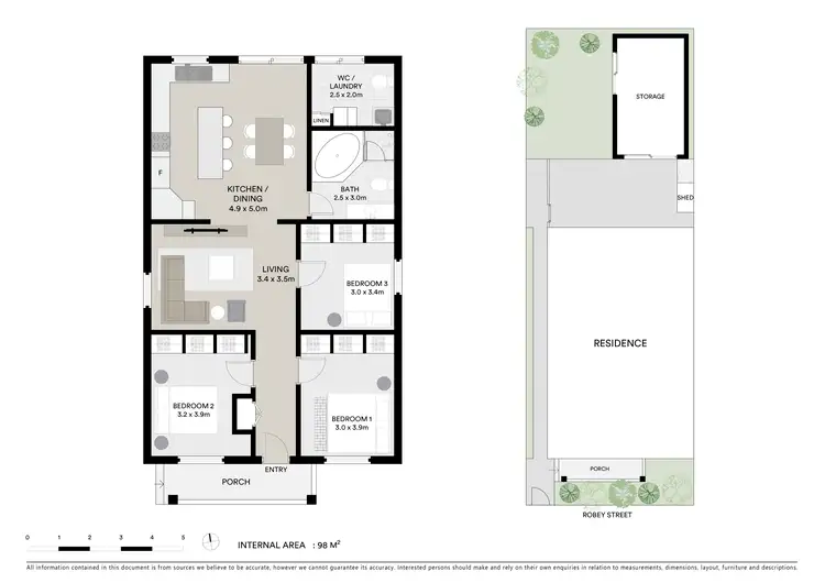 Floorplan of Homely house listing, 53 Robey Street, Mascot NSW 2020