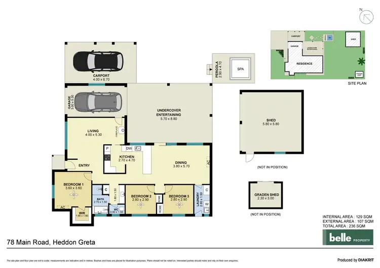 Floorplan of Homely house listing, 78 Main Road, Heddon Greta NSW 2321
