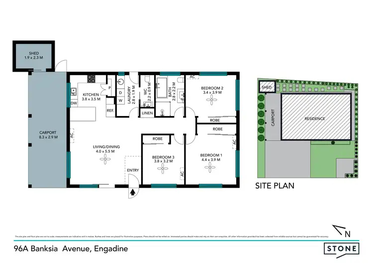 Floorplan of Homely house listing, 96A Banksia Avenue, Engadine NSW 2233