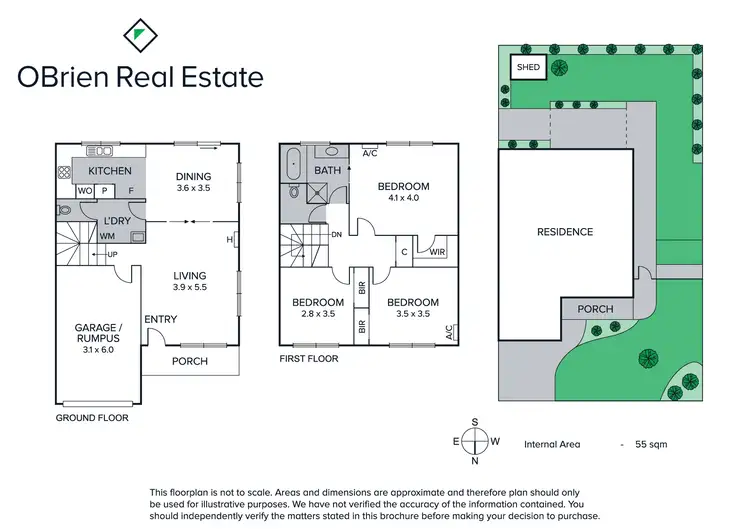 Floorplan of Homely townhouse listing, 18 Tintern Mews, Cheltenham VIC 3192