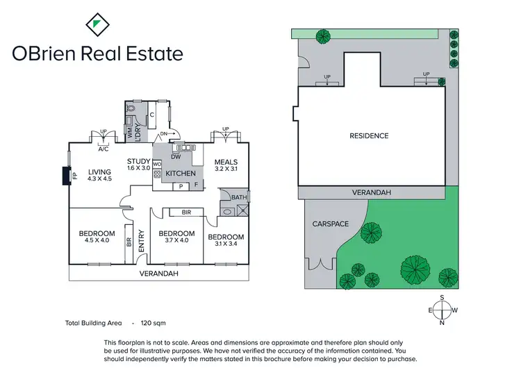 Floorplan of Homely townhouse listing, 1/24 Stuart Avenue, Cheltenham VIC 3192