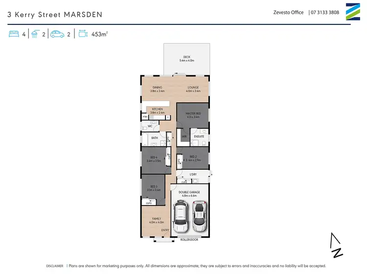 Floorplan of Homely house listing, 3 Kerry Street, Marsden QLD 4132