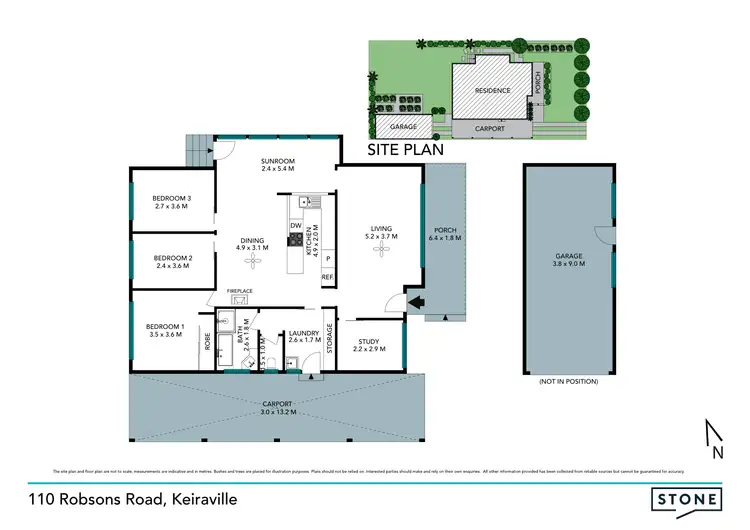 Floorplan of Homely house listing, 110 Robsons Road, Keiraville NSW 2500