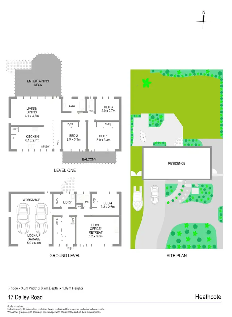 Floorplan of Homely house listing, 17 Dalley Road, Heathcote NSW 2233
