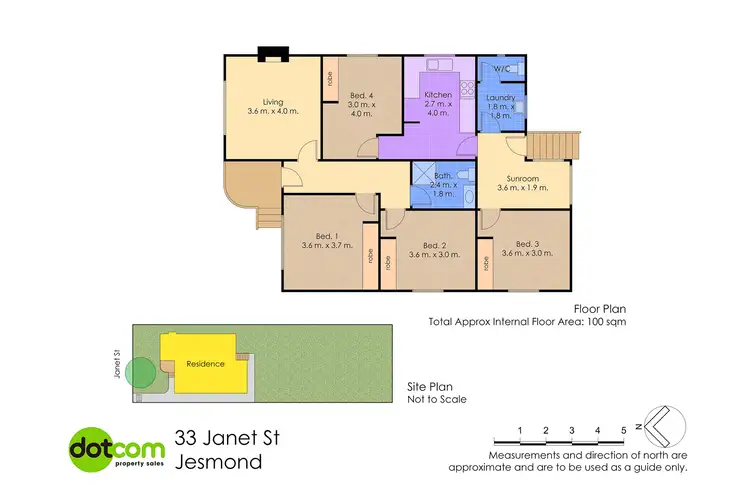 Floorplan of Homely house listing, 33 Janet Street, Jesmond NSW 2299