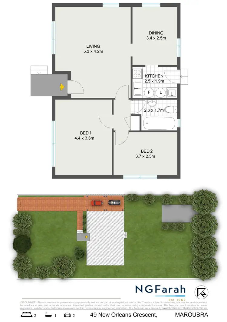 Floorplan of Homely house listing, 49 New Orleans Crescent, Maroubra NSW 2035