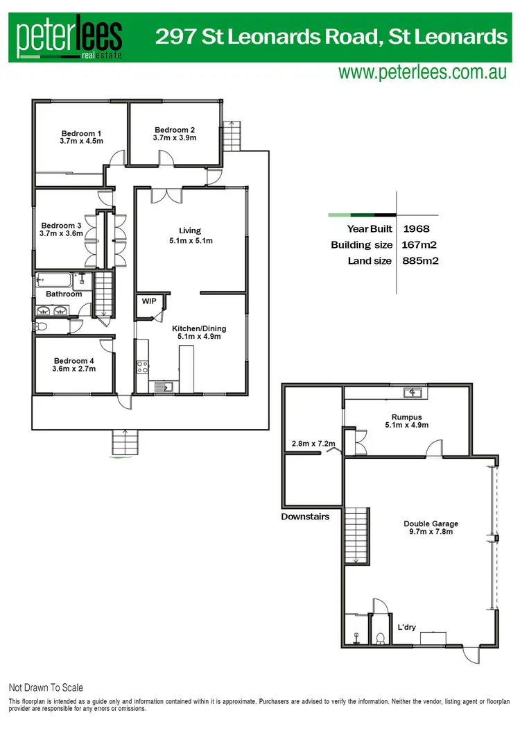 Floorplan of Homely house listing, 297 St Leonards Road, St Leonards TAS 7250