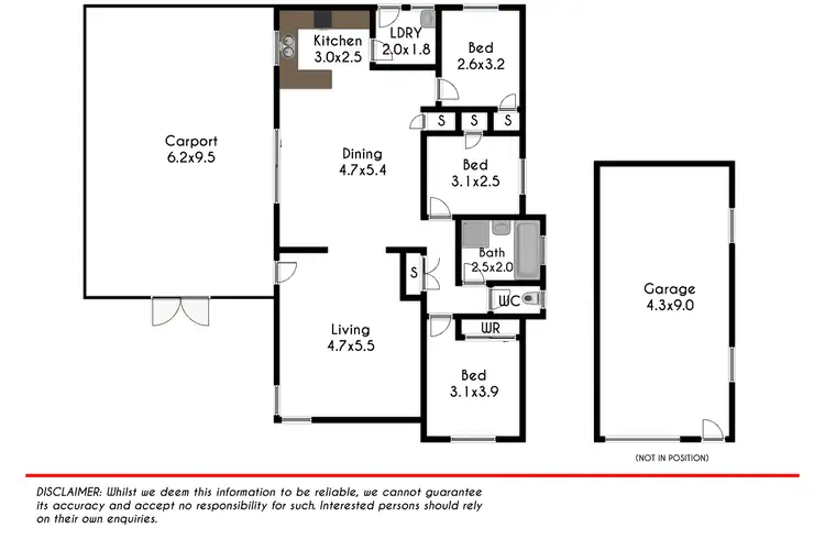 Floorplan of Homely house listing, 73 Hyatts Road, Oakhurst NSW 2761