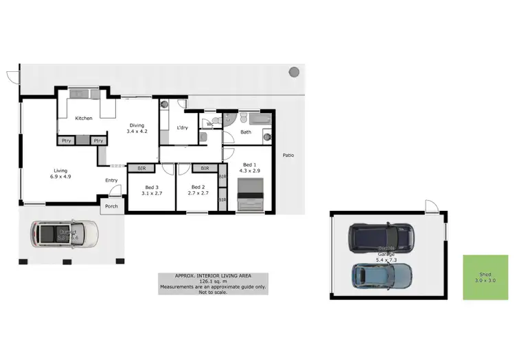 Floorplan of Homely house listing, 48 Wanstead Street, Corowa NSW 2646