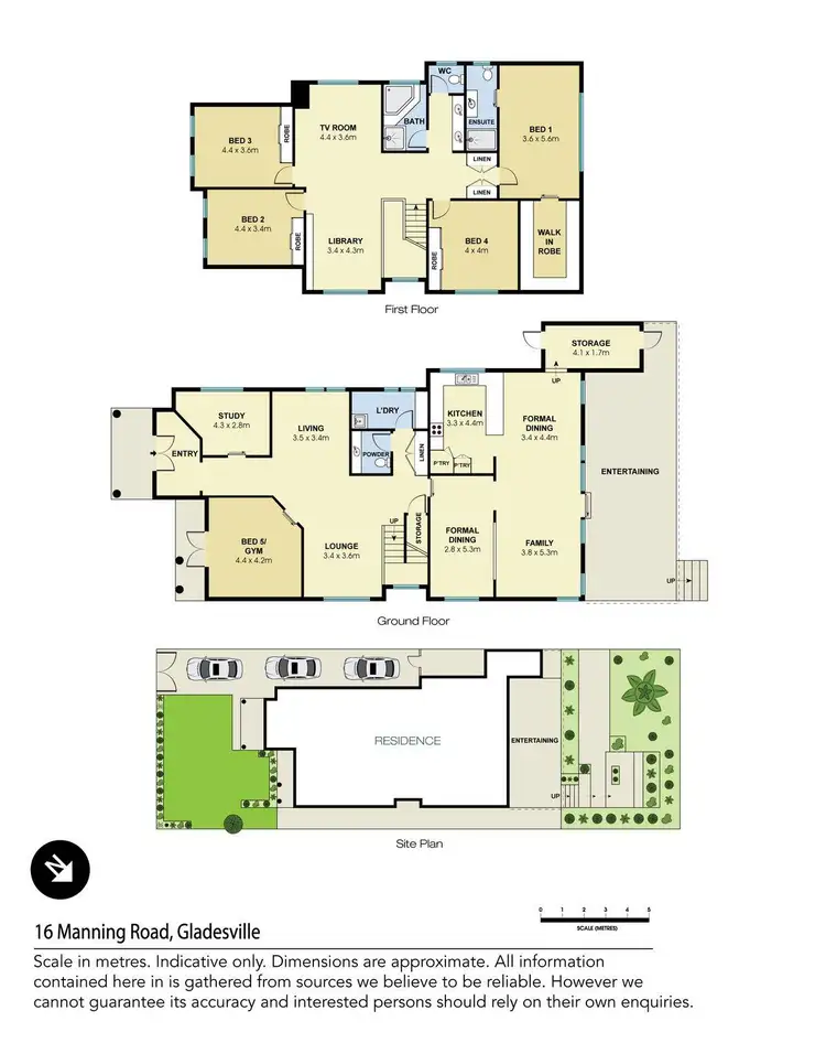 Floorplan of Homely house listing, 16 Manning Road, Gladesville NSW 2111