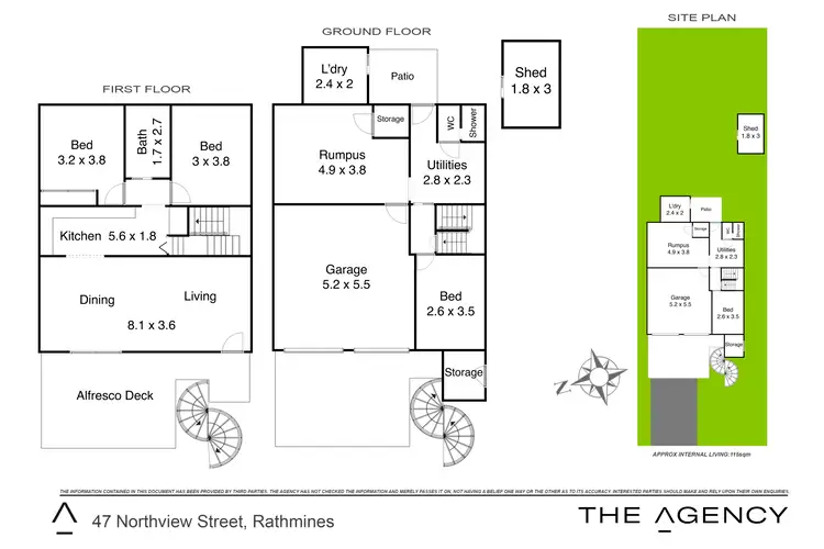 Floorplan of Homely house listing, 47 Northview Street, Rathmines NSW 2283