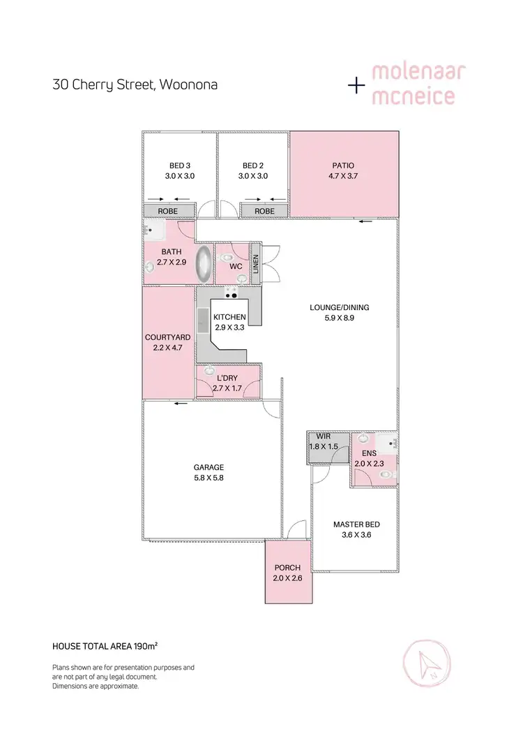 Floorplan of Homely house listing, 30 Cherry Street, Woonona NSW 2517