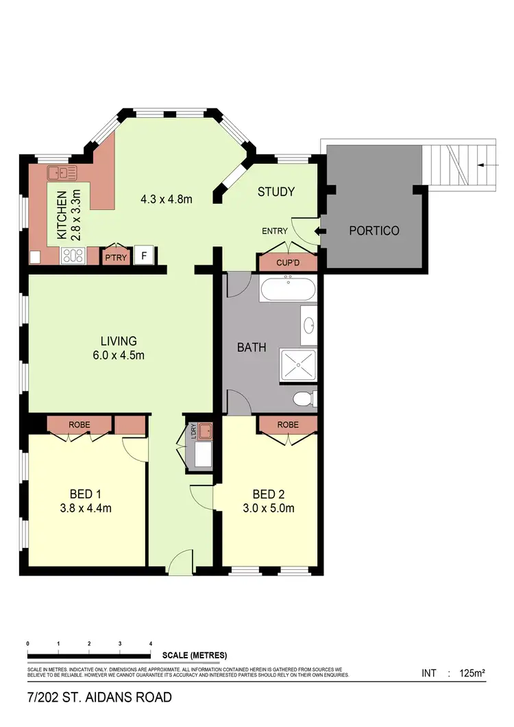Floorplan of Homely apartment listing, 7/202 St Aidans Road, Kennington VIC 3550