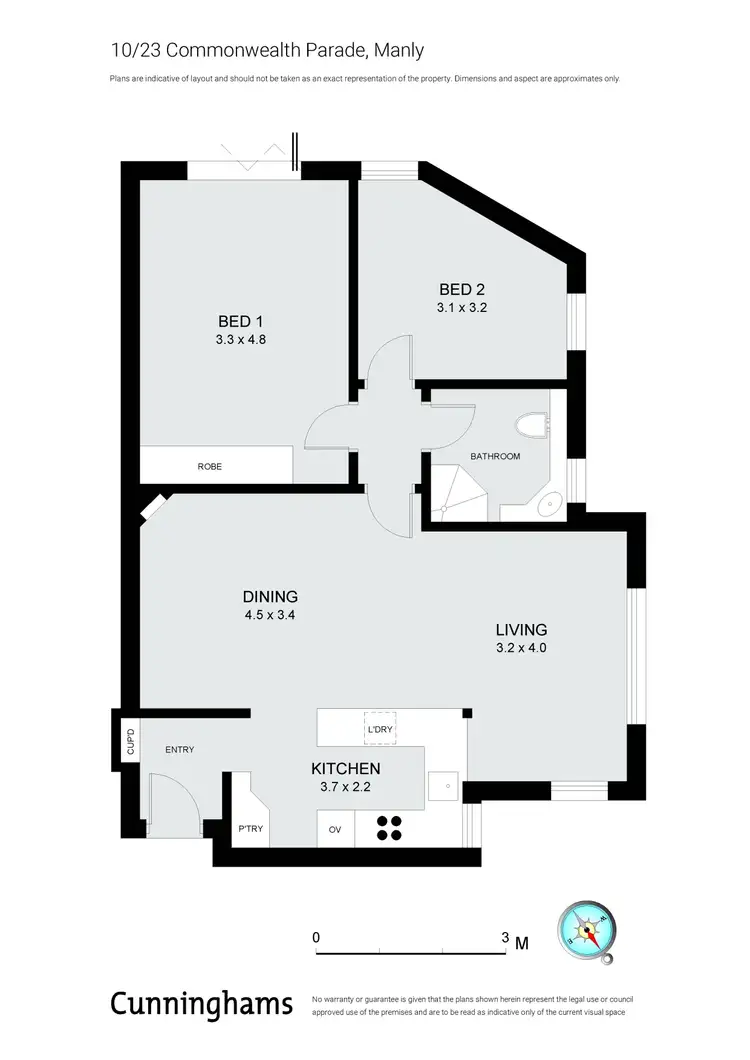 Floorplan of Homely apartment listing, 10/23 Commonwealth Parade, Manly NSW 2095