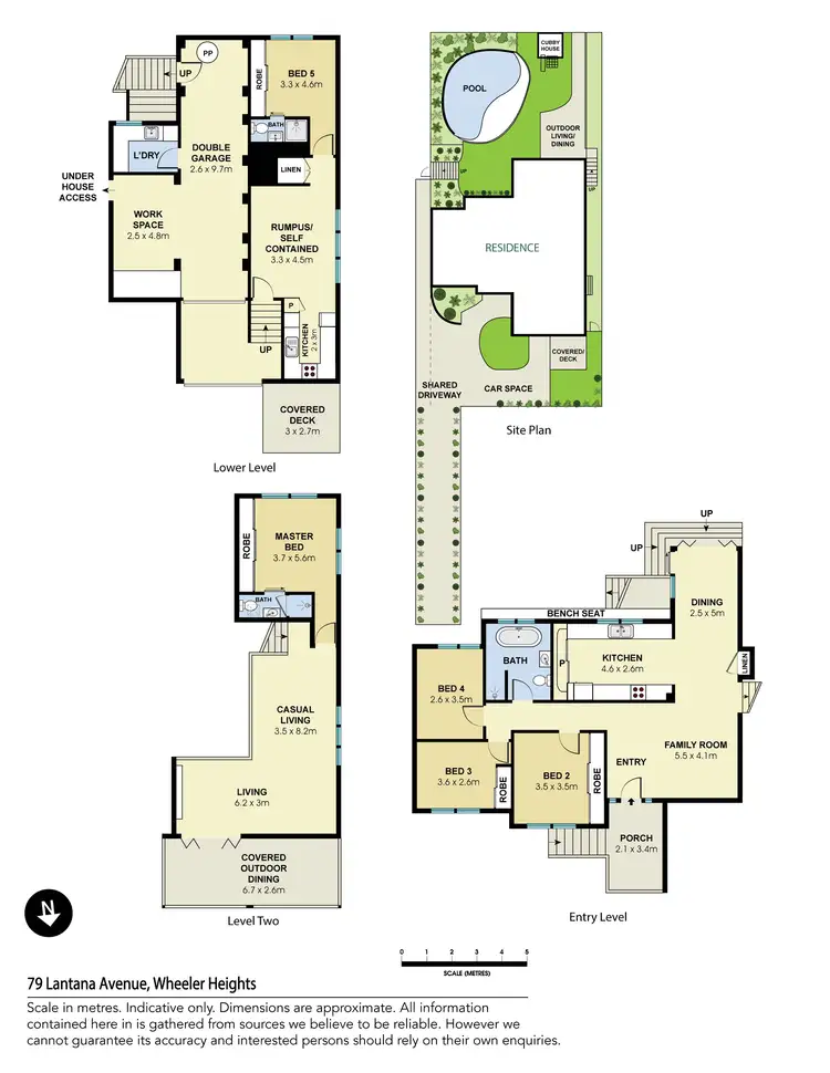 Floorplan of Homely house listing, 79 Lantana Avenue, Wheeler Heights NSW 2097