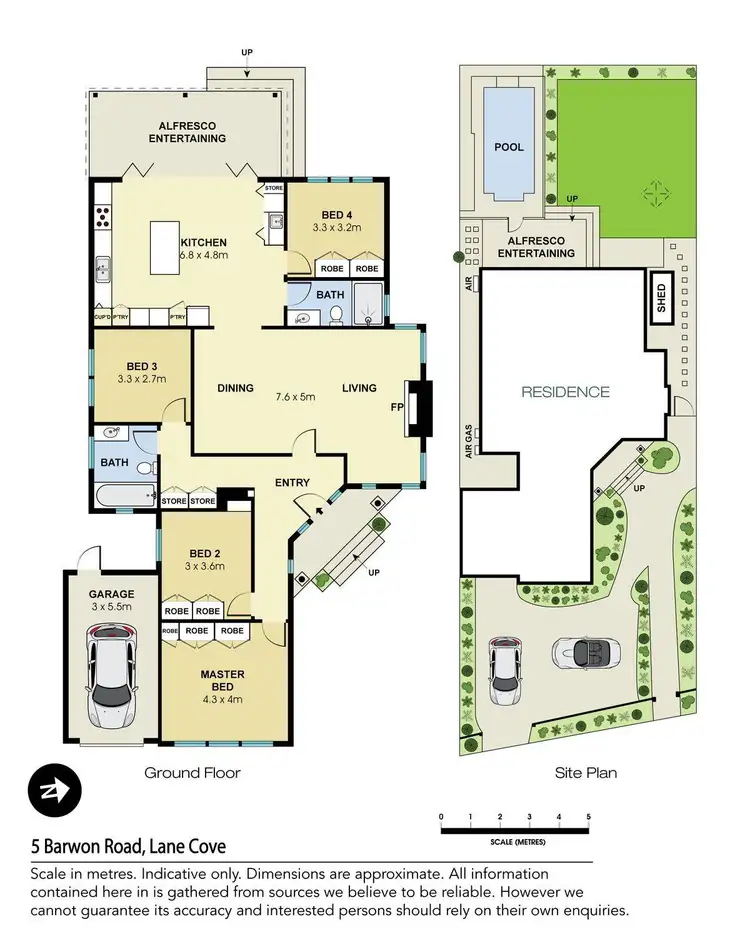 Floorplan of Homely house listing, 5 Barwon Road, Lane Cove NSW 2066