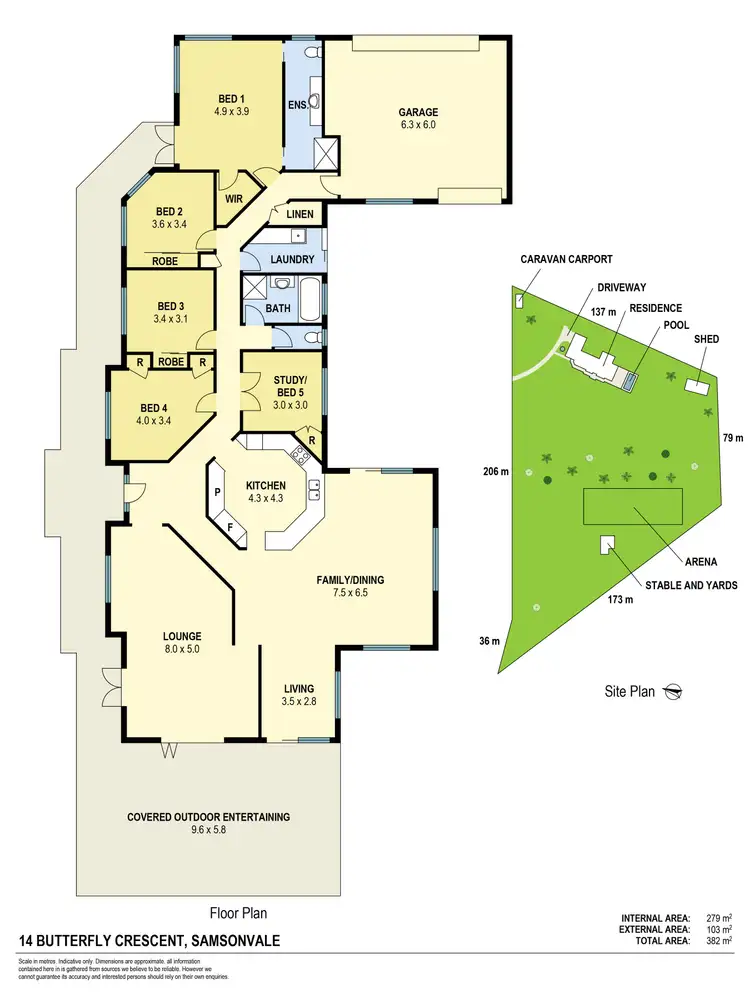 Floorplan of Homely house listing, 14 Butterfly Crescent, Samsonvale QLD 4520