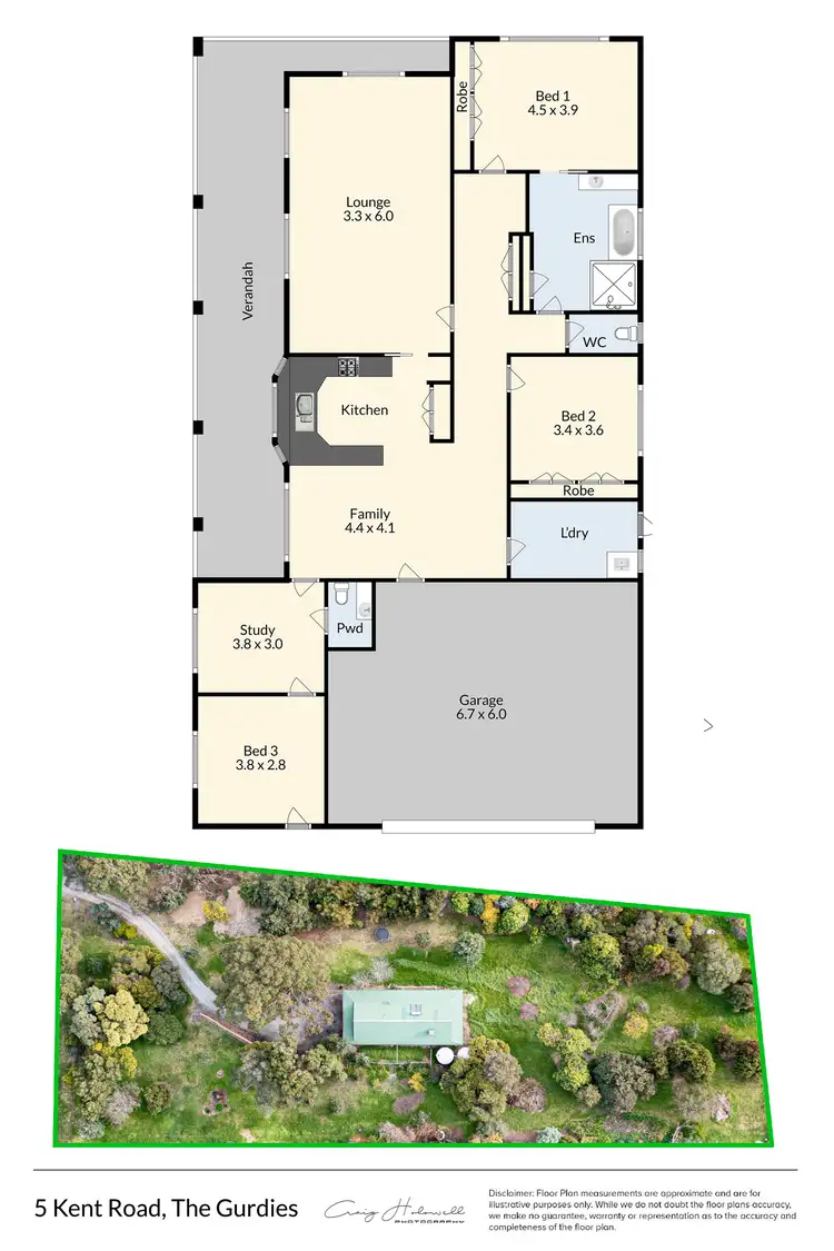 Floorplan of Homely house listing, 5 Kent Road, The Gurdies VIC 3984